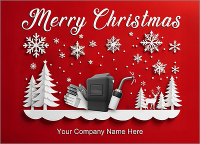 Welding Joy Card (Glossy White) 