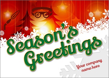 Welding Snow Card