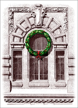 Window w Wreath