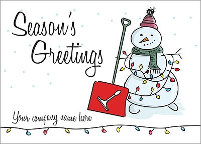 Window Washing Shovel Card