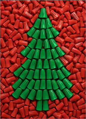 Electrical Christmas Card Nuts