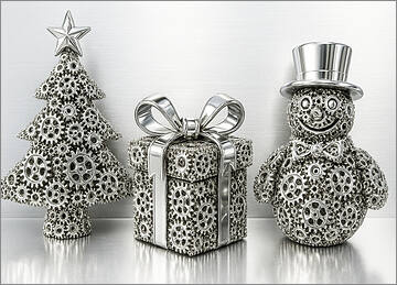 Engineering Christmas Card Gears