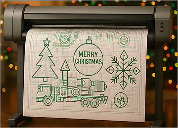 Engineering Christmas Card Plotter
