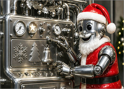 Engineering Christmas Card Robot