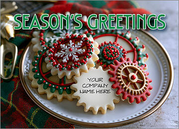 Engineering Cookies Holiday Card