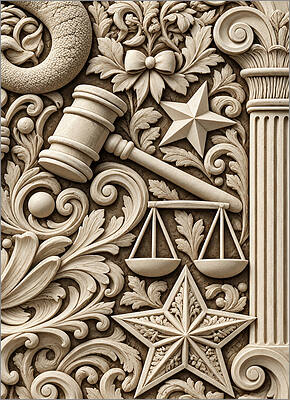 Legal Christmas Card Shine