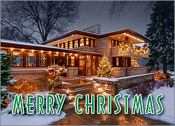 Mid-Century Modern Christmas Card